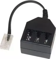 ISDN adapteris ShiverPeaks 71017-1 Western 6/4 kištukas į TAE lizdą