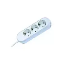 Prailginimo laidas Bachmann 3x Schuko H05VV-F 3G 1,50 mm² 16A/3680W 5m