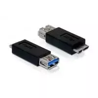 USB 3.0 adapteris keitiklis iš micro USB 3.0-B į USB-A DELOCK 65183