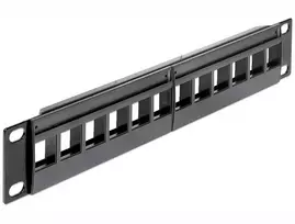 Patch panel DeLOCK 43259 12x Keystone 10 inch