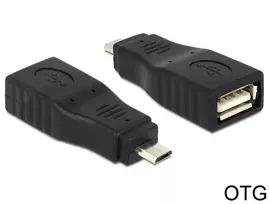 Adapteris Micro USB 2.0-B į USB 2.0-A DeLOCK 65549