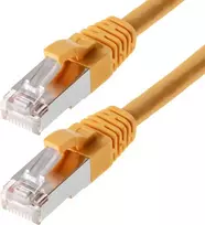 Tinklo kabelis Helos CAT5e SF/UTP 1m geltonas