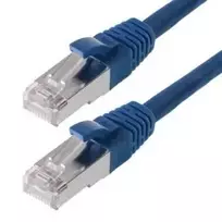 Tinklo kabelis Helos CAT6 S/FTP (PIMF) 7,5 m mėlynas