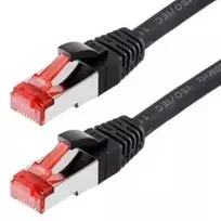 Tinklo kabelis Helos CAT6 S/FTP (PIMF) 20m Juodas