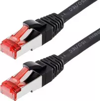 Tinklo kabelis Helos CAT6 S/FTP (PIMF) 30 m juodas