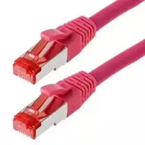 Tinklo kabelis Helos CAT6 S/FTP (PIMF) 15 m Magenta