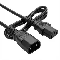 Maitinimo laidas Bachmann 356.1258 juodas 3 m C14 C15 jungtys