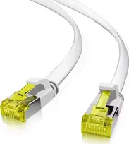 Tinklo kabelis Helos 205257 Cat6a U/FTP 2m baltas-geltonas