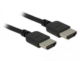 HDMI kabelis DeLOCK 85217 2 m, A tipo kištukas – A tipo kištukas, juodas