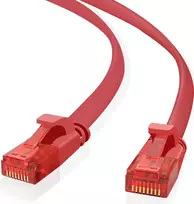 Patch kabelis helos Ultra Slim RJ-45 (vyriškas) 15 m UTP Cat 6 raudonas