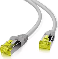 Patch laidas helos Ultra Flex S/FTP Cat 6a TPE pilkas 0,5 m