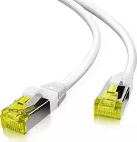 Tinklo kabelis Helos 263821 20m Cat6a S/FTP Baltas