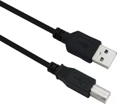 USB kabelis Helos 288306 USB 2.0 3 m USB A USB B juodas