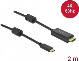 Aktyvus USB Type-C į HDMI laidas DeLOCK 85970 4K 60 Hz 2 m