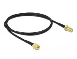 Antenos kabelis SMA kištukas į SMA lizdą DeLOCK 90447