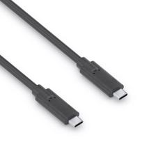 PureLink IS2511-015 iSeries Premium USB-C į USB-C laidas, USB 3.1 Gen 2, 10Gbps, DP Alt Mode, 1,5 m, juodas
