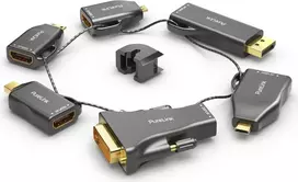PureLink Adapter Ring didelis - 6x HDMI - miniDP/DP/USB-C/Mini HDMI/Micro HDMI/DVI