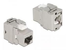 Keystone modulis RJ45 lizdas į LSA DeLOCK 87036