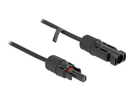 Saulės kabelis DeLOCK DL4 4 mm² vyriškas–moteriškas 1 m juodas