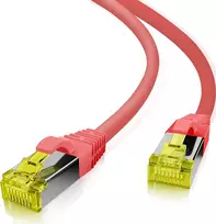 Tinklo laidas Helos 338723 RJ-45 Cat6a 7 m Raudonai Geltonas