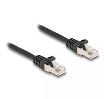 DeLOCK RJ50 kištukinis kabelis, vyriškas į vyrišką, S/FTP, 1 m, juodas