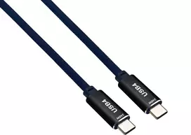 USB Type-C laidas helos 372341 — 2,0 m, 40Gbps duomenys, 240 W įkrovimas