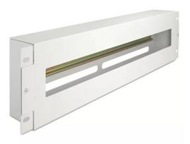 Skydo plokštė DeLOCK 19 colių 67034 metalinė pilka 3U