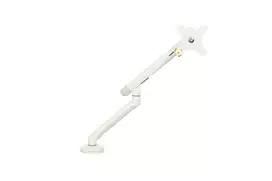 BakkerElkhuizen BE Flexible Single White laikiklis monitoriui, spaustuvas, 10 kg, 43,2 cm (17 col.), 88,9 cm (35 col.), 100 x 100 mm, baltas