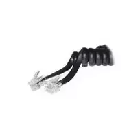 ShiverPeaks S/CONN RJ10 4 m juodas permatomas ritės laidas TC 70135 68002