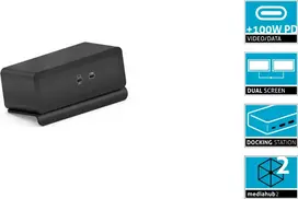 Dokavimo stotelė PureLink Mediahub2 USB-C (M2-ENC07-9940) – juoda, USB-C jungtis
