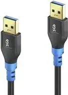 USB laidas PureLink FI-U310-030 3 m USB 3.2 Gen 1 USB A juodas mėlynas