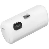 Power bank 4smarts 541657 5000 mAh Li‑Ion baltas USB‑C 2 prievadai PD 2.0 PPS Quick Charge 3.0 3.63 V