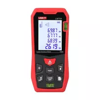 Lazerinis nuotolio matuoklis UNI-T LM70A – 70 m, 1 mm tikslumas