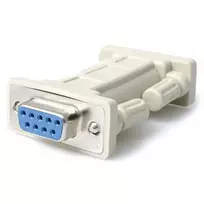 StarTech.com DB9 RS232 nuosekliojo null modemo adapteris - F/F, DB-9, DB-9, baltas