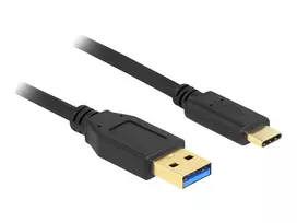 USB laidas DeLOCK SuperSpeed USB 3.2 Gen 2 Type-A į Type-C 3 m