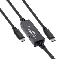 InLine USB 3.2 Gen.1 aktyvus laidas, USB-C kištukas į USB-C kištuką, 5 m