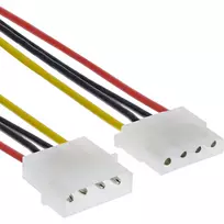 InLine Power Supply Extension Cable 4pin vyriškas / moteriškas 29650B