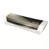 Karštojo laminavimo aparatas LEITZ iLAM Home Office A4 – kišeninis laminatorius, A4, max 24 cm plotis, 125 μm plėvelė, 400 mm/min, 130 °C