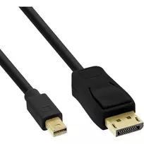 InLine Mini DisplayPort į DisplayPort laidas juodas 0,3 m