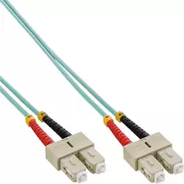 Šviesolaidinis dvigubas laidas SC/SC InLine 83503O 3m OM3 50/125µm