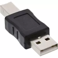 USB 2.0 adapteris Type A kištukas / Type B kištukas InLine 33443A