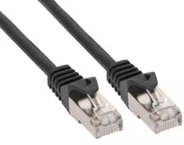 Tinklo laidas COS Cable Desk 72500S 10 m Cat5e SF/UTP juodas