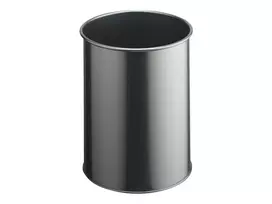 Šiukšliadėžė metalinė apvali 15 l Durable 3301-23