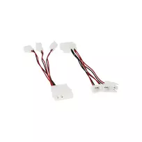 InLine 33005A adapteris PC ventiliatoriams 12V / 5V iki 3 ventiliatorių