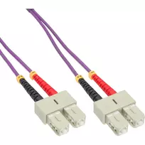 InLine šviesolaidinis dviejų gyslų laidas SC/SC 83502P 50/125µm OM4 2m