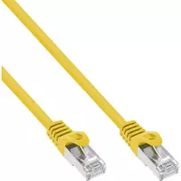 InLine Patch Laidas SF/UTP Cat.5e geltonas 0,3 m