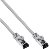 InLine Patch laidas, S/FTP (PiMf), Cat.8.1, 2000MHz, halogen-free, pilkas, 15m