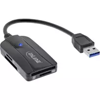 InLine kortelių skaitytuvas USB 3.1 USB-A, SD/SDHC/SDXC, microSD, UHS-II