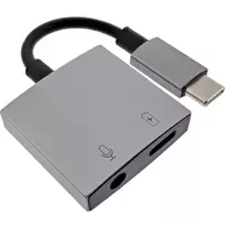InLine USB-C garso adapterio laidas, USB-C į 3,5 mm lizdą + PD 30W