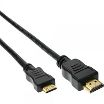 InLine HDMI mini laidas, High Speed HDMI, AM/CM, auksuoti kontaktai, 1,5 m